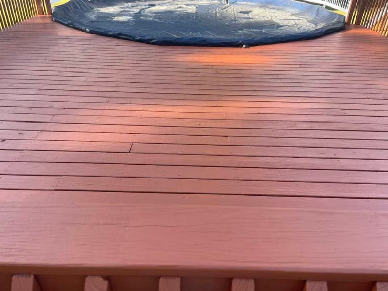 Deck Painting in Derry