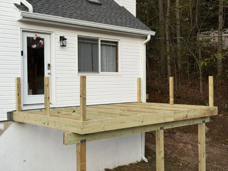 Deck & Fence Builder project timeline in Derry